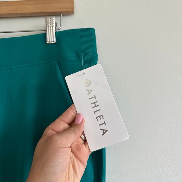 Athleta Brooklyn Pull On High Rise Ankle Pants 12 NWT - Picture 5 of 10